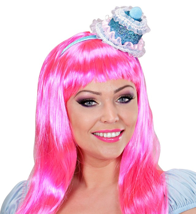 Mini  Cake Hat On Headband 4 Styles Assorted