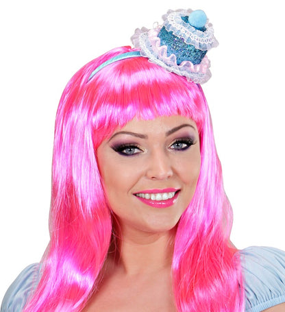 Mini  Cake Hat On Headband 4 Styles Assorted
