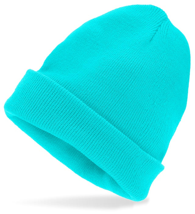 Hat Beanie Azure Wool Look