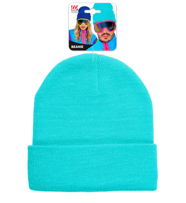 Hat Beanie Azure Wool Look