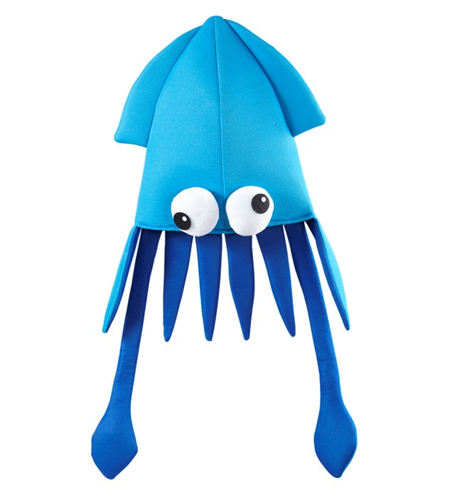 Light Blue Giant Squid Hat