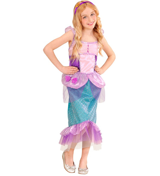 Mermaid  Dress, Headband With Starfish 