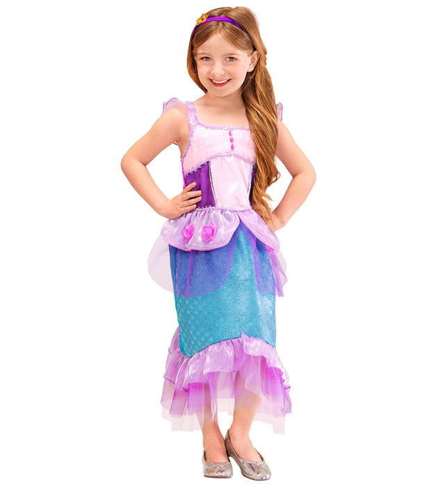 Mermaid  Dress, Headband With Starfish 
