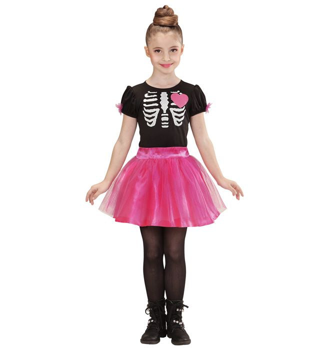 Ballerina Skeleton  Dress With Tutu 