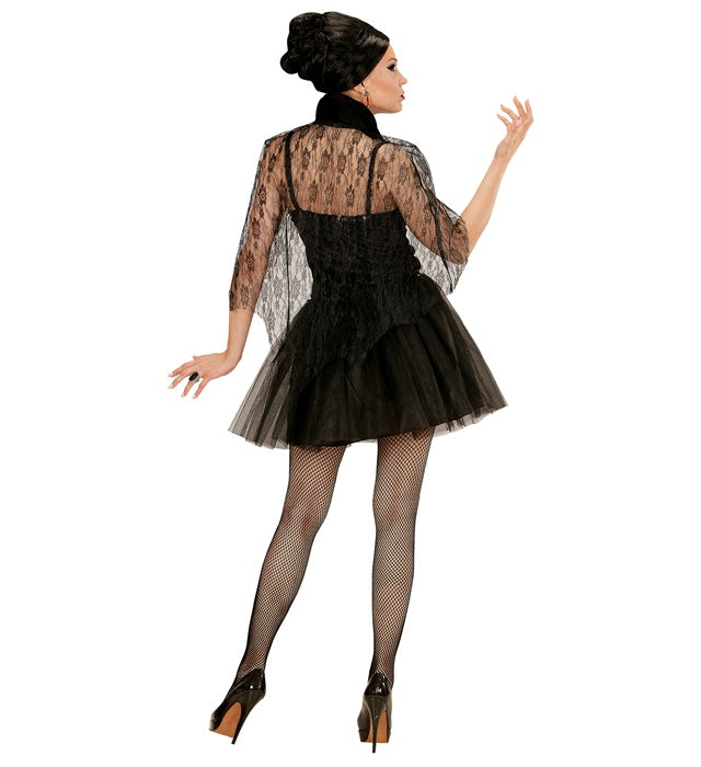 Vampiress  Dress With Capelet 