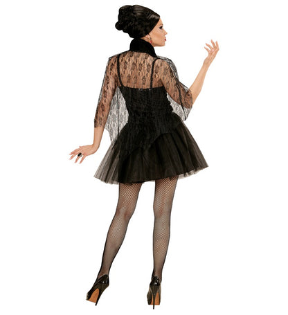 Vampiress  Dress With Capelet 