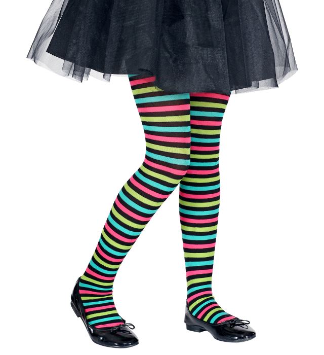 Multicolor Striped Pantyhose