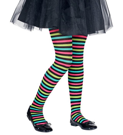 Multicolor Striped Pantyhose
