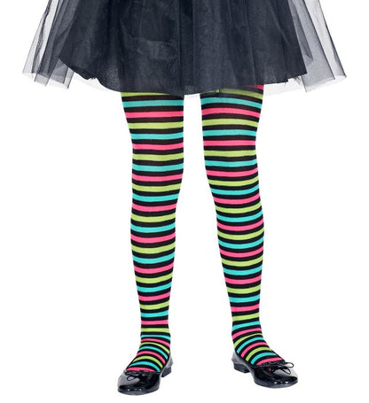 Multicolor Striped Pantyhose