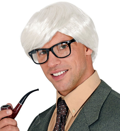 White Multicharacter Wig In Box