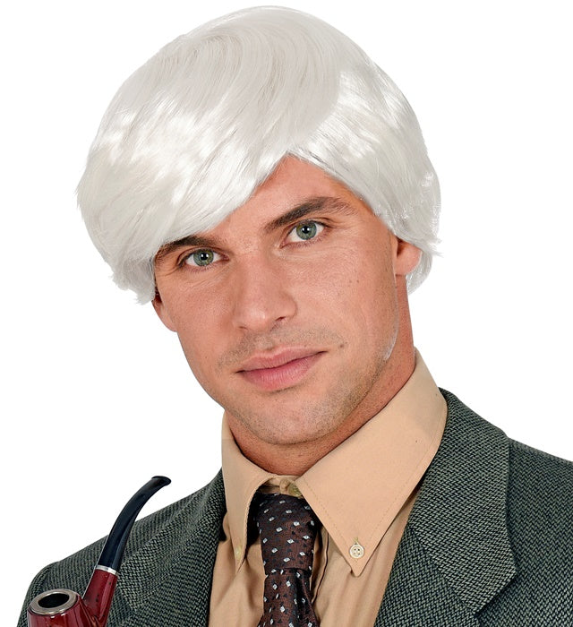 White Multicharacter Wig In Box