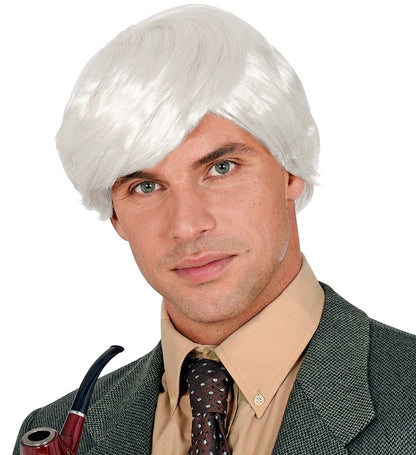 White Multicharacter Wig In Box