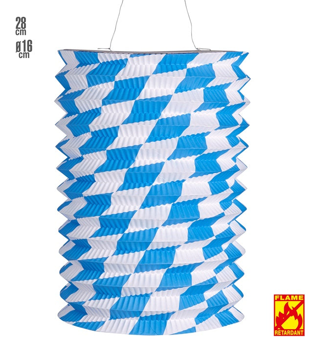 Bavarian Lantern Ø 16 Cm - H 28 Cm - Flame Retardant