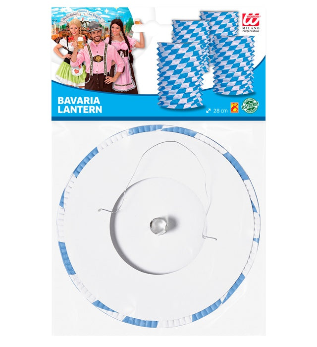 Bavarian Lantern Ø 16 Cm - H 28 Cm - Flame Retardant