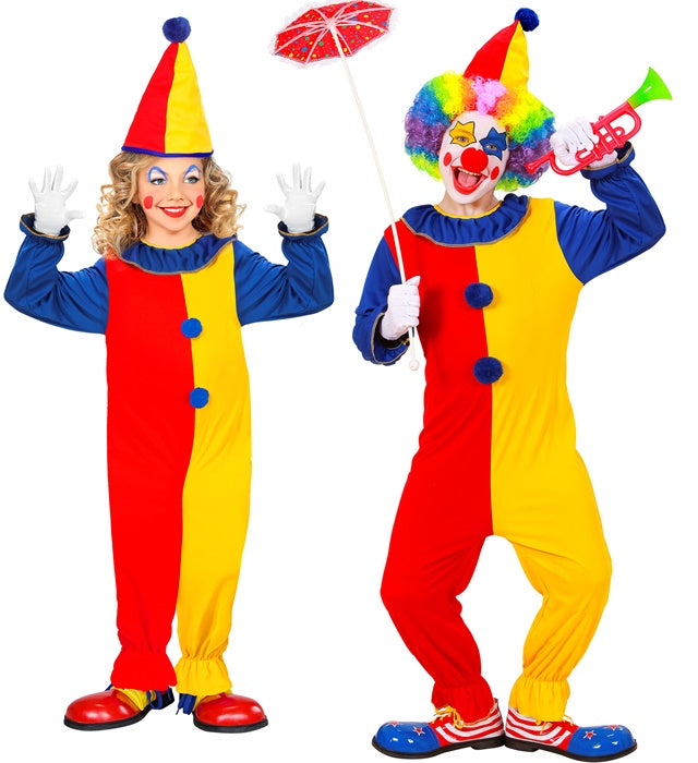 Clown  Jumpsuit, Hat 