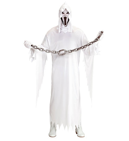Ghost  Robe, Hooded Mask 