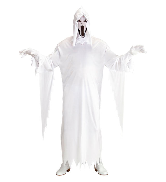Ghost  Robe, Hooded Mask 