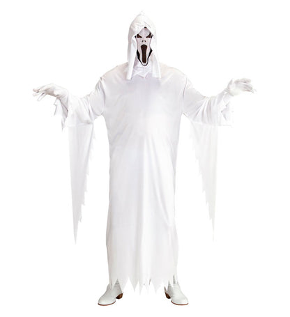 Ghost  Robe, Hooded Mask 