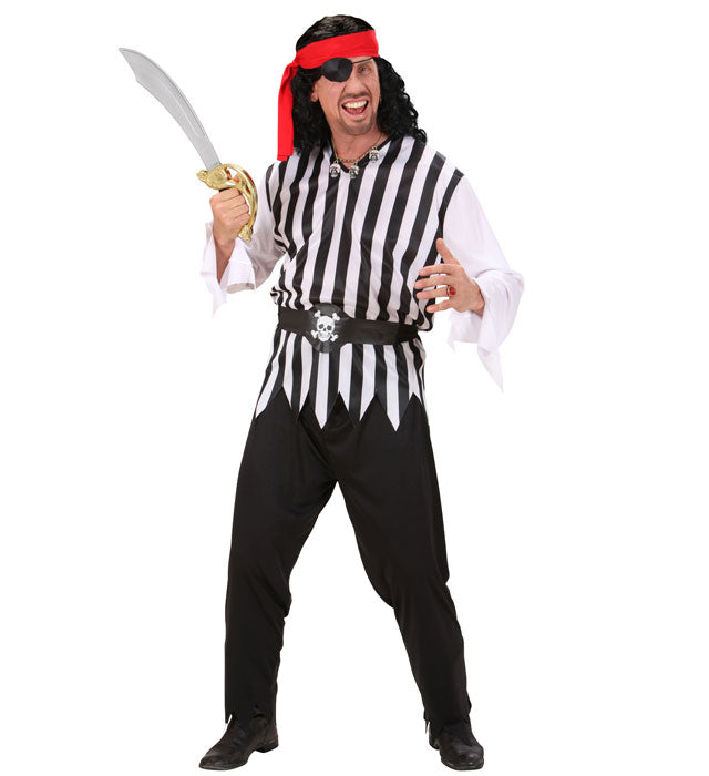 Pirate  Coat, Pants, Belt, Headband 
