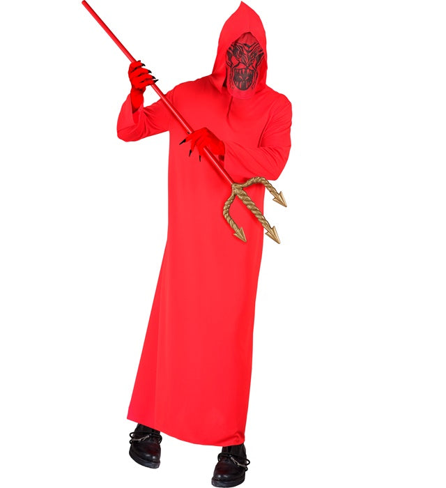 Devil  Hooded Robe With Mask 