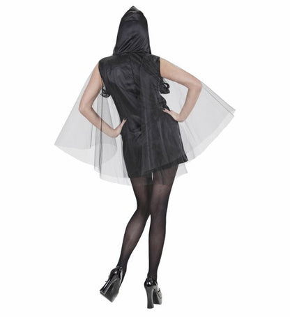Screaming Ghost Lady  Hooded Dress, Poncho 