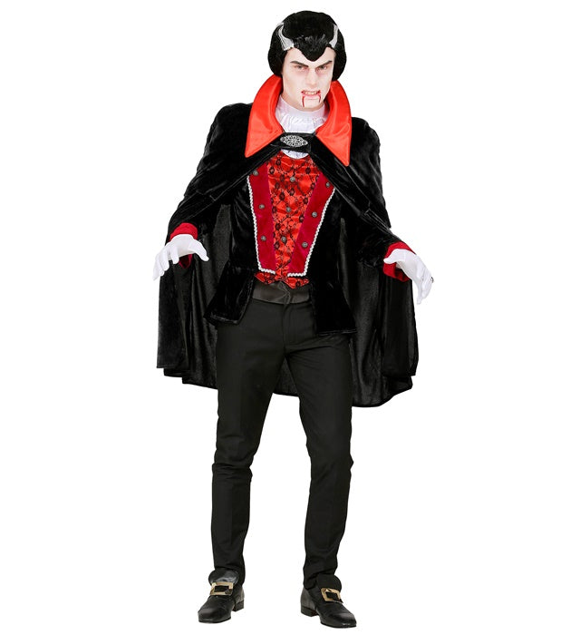 Victorian Vampire  Jacket With Vest, Jabot, Cape 
