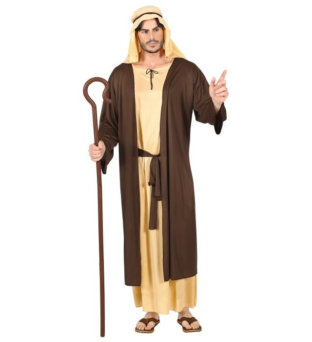 Joseph  Robe With Long Vest, Belt, Headpiece 