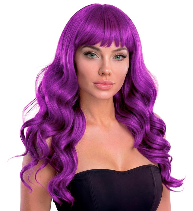 Purple Bella Wig In Box