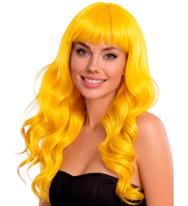 Yellow Bella Wig In Box