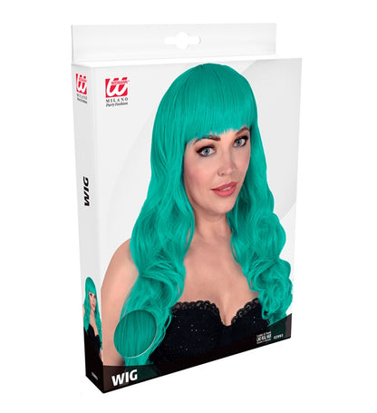 Turquoise Bella Wig In Box