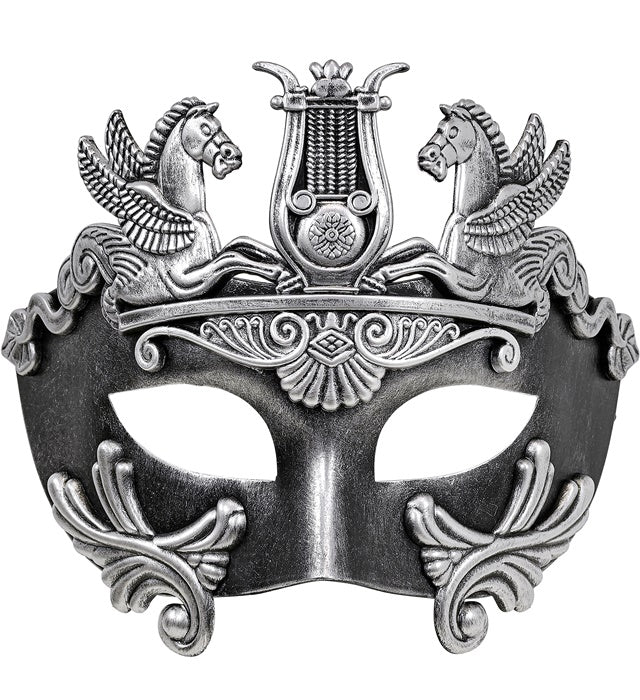 Eyemask Greek Roman Silver