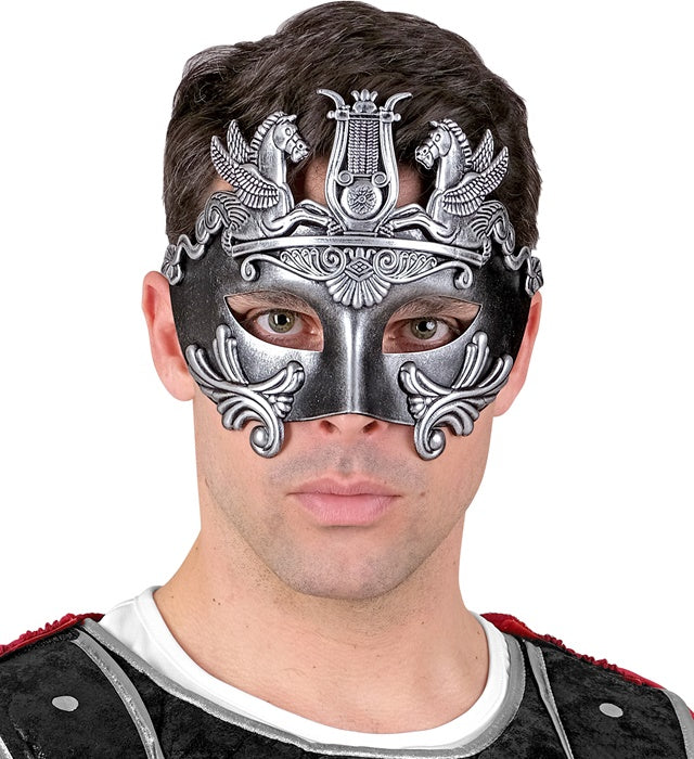 Eyemask Greek Roman Silver
