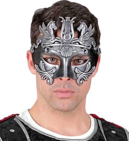 Eyemask Greek Roman Silver