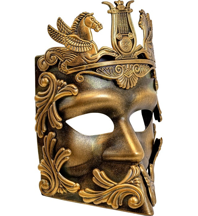 Mask Greek Roman Gold