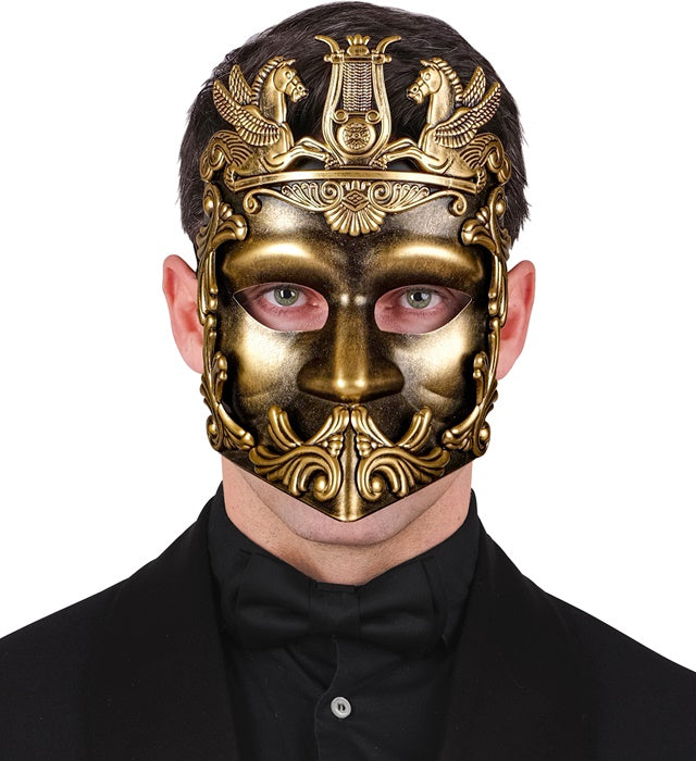 Mask Greek Roman Gold