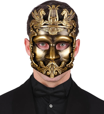 Mask Greek Roman Gold