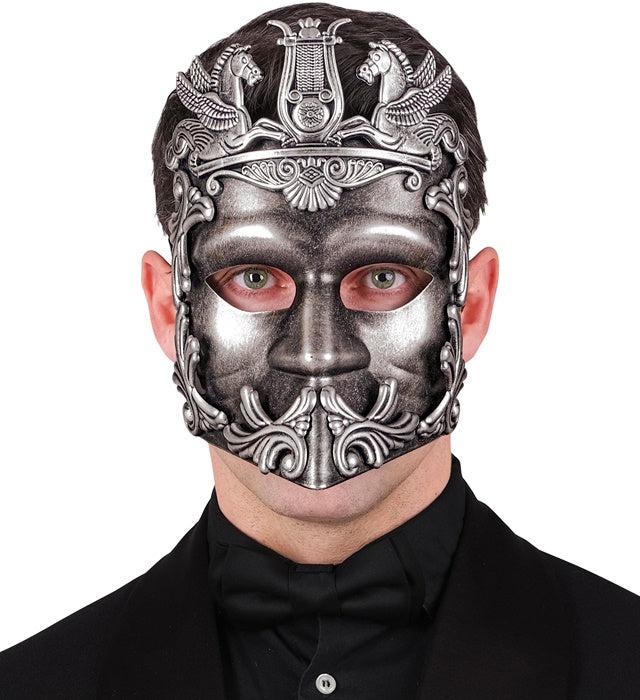 Mask Greek Roman Silver
