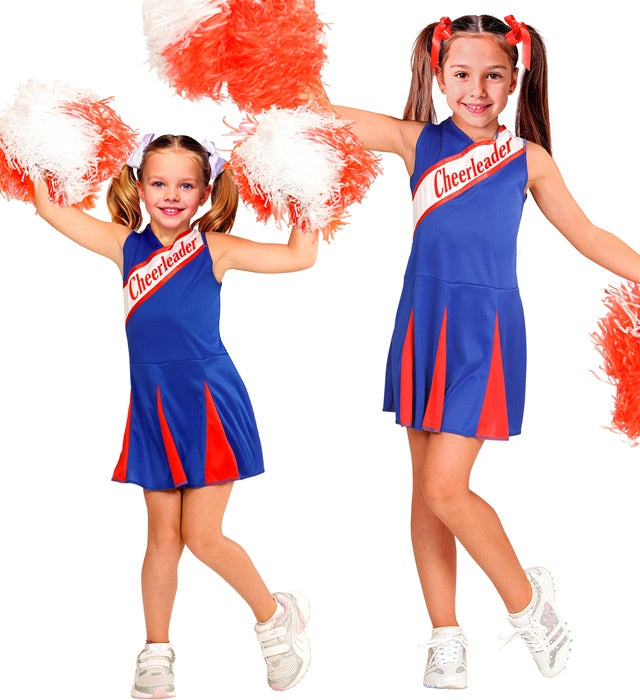 Blue/Red Cheerleader  Dress 