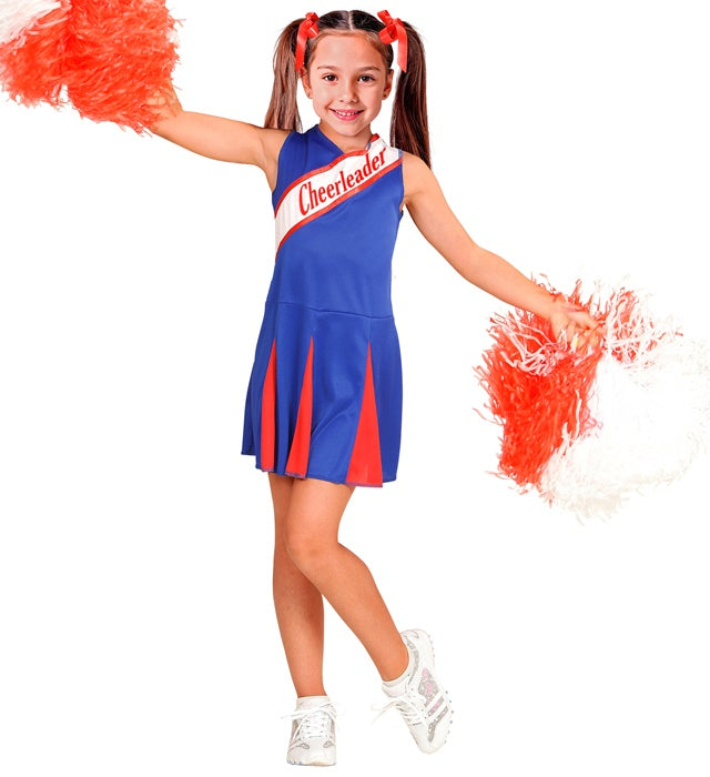 Blue/Red Cheerleader  Dress 