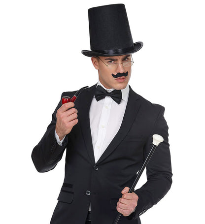 Maxi Top Hat Black Felt 20 Cm