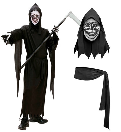 Grim Reaper  Robe, Belt, Hooded Mask 
