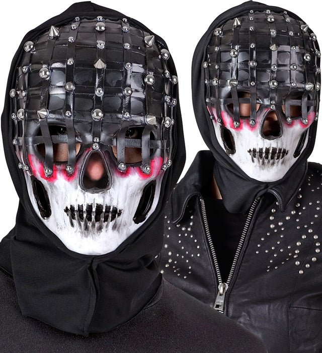 Mask Hooded Living Dead Studded