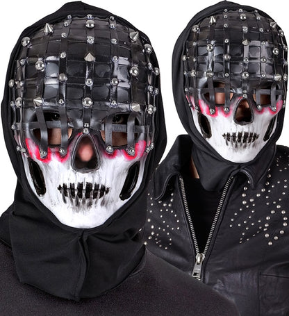 Mask Hooded Living Dead Studded