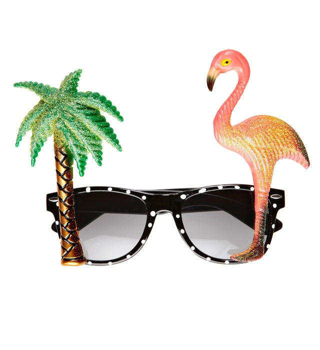 Flamingo Tropical Glasses
