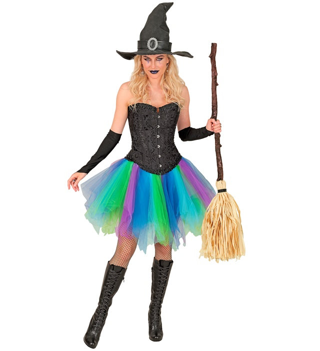Collapsible Crooked Witch Broom 138 Cm