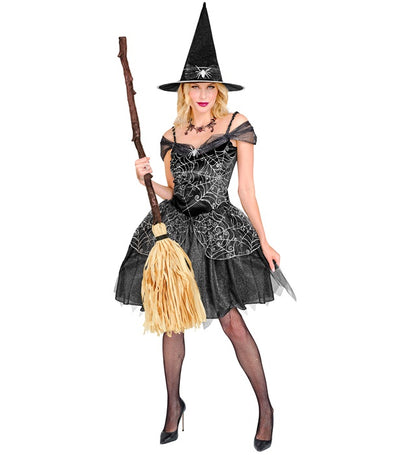 Collapsible Crooked Witch Broom 138 Cm