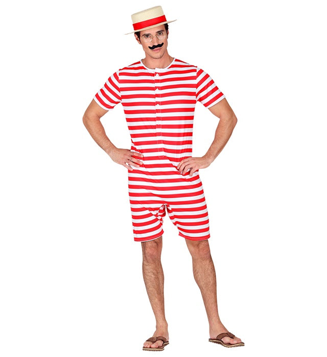 Retro Bathing Suit  Jumpsuit 