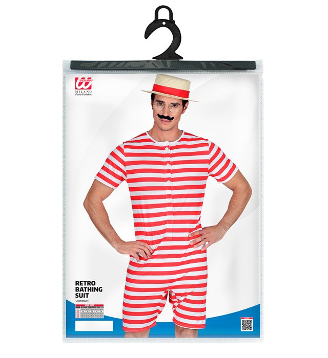 Retro Bathing Suit  Jumpsuit 