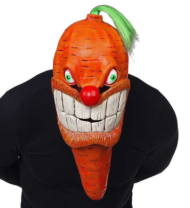 Oversized Carrot Full Head Mask