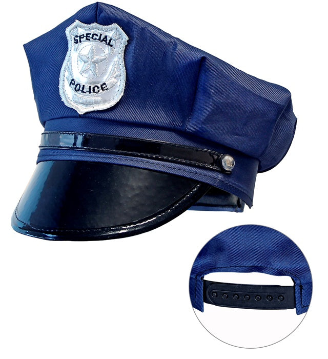 Adjustable Police Hat Child Size